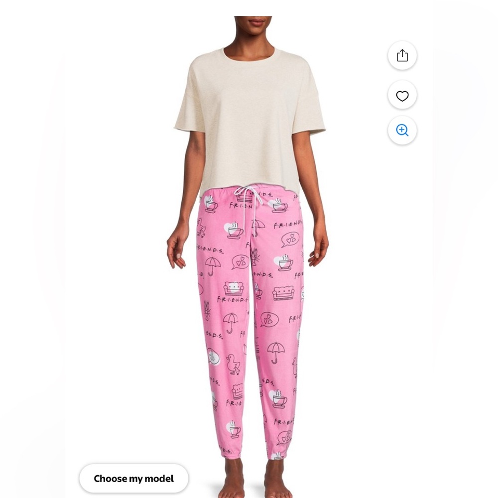 Friends Women's and Women's Plus Joggers 3XL